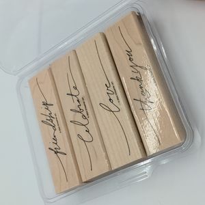 Stampin' Up! Wonderful Words.